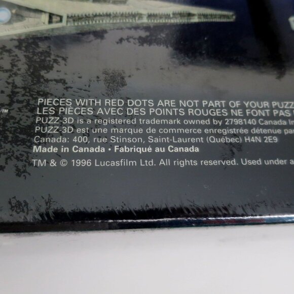 Vintage 90s Puzz-3D Star Wars Star Destroyer 3D Puzzle - Picture 8 of 8